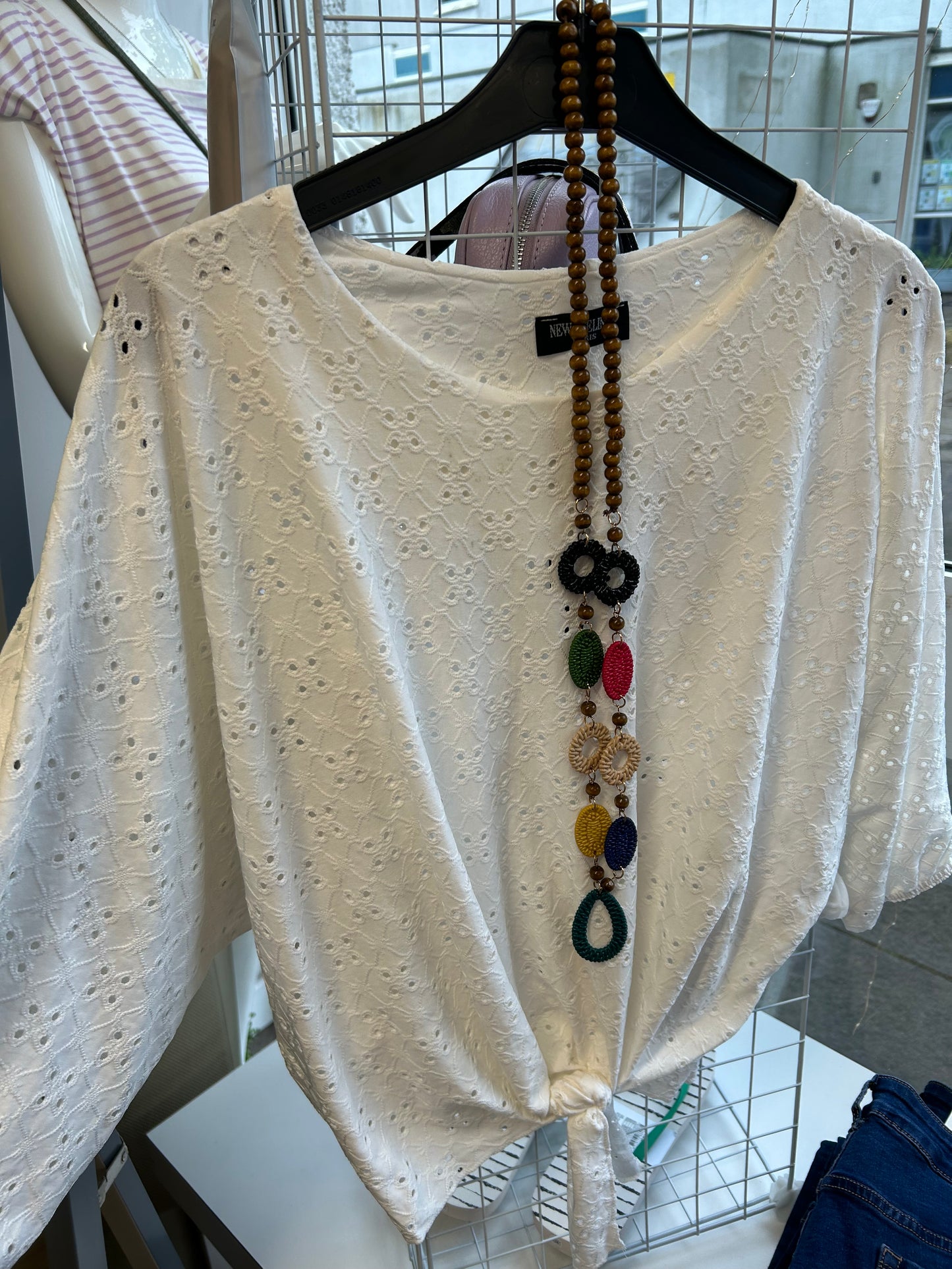 ROMANE Broderie Anglaise Top
