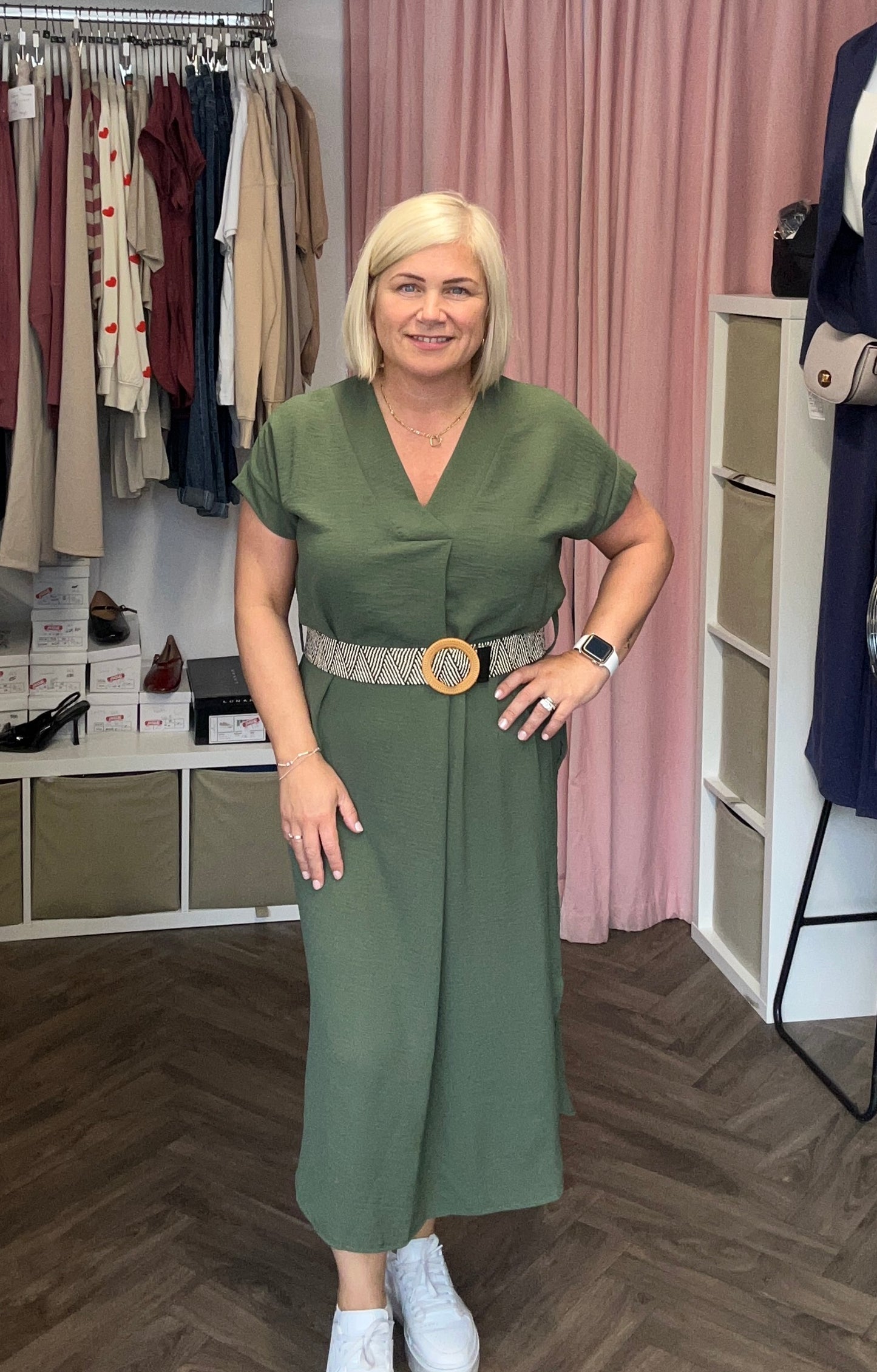 SERENITY 'V' neck dress