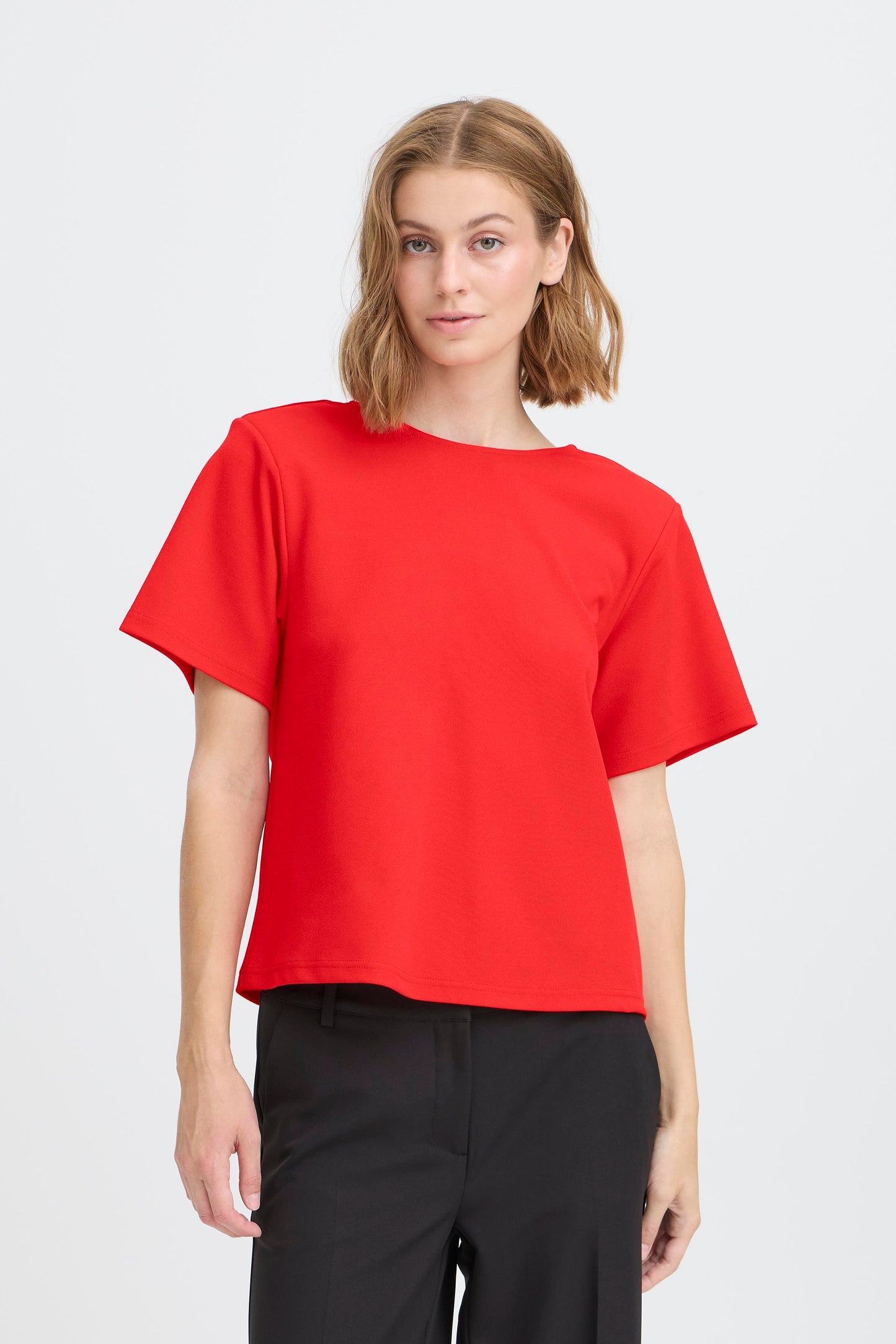 Ichi MATINE Short Sleeve Blouse