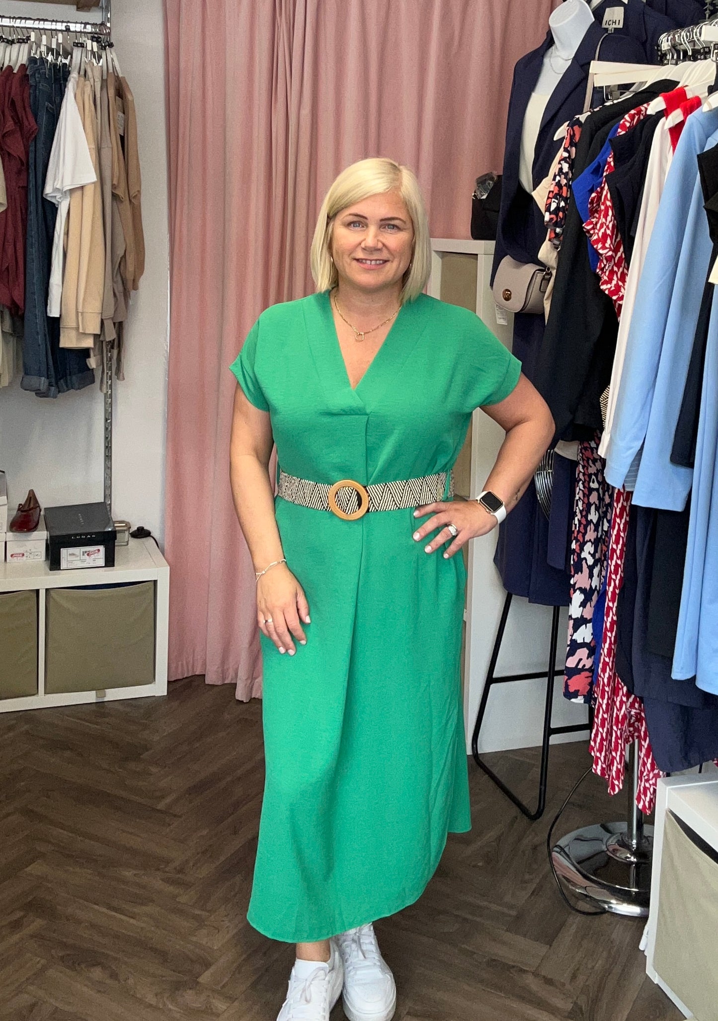 SERENITY 'V' neck dress