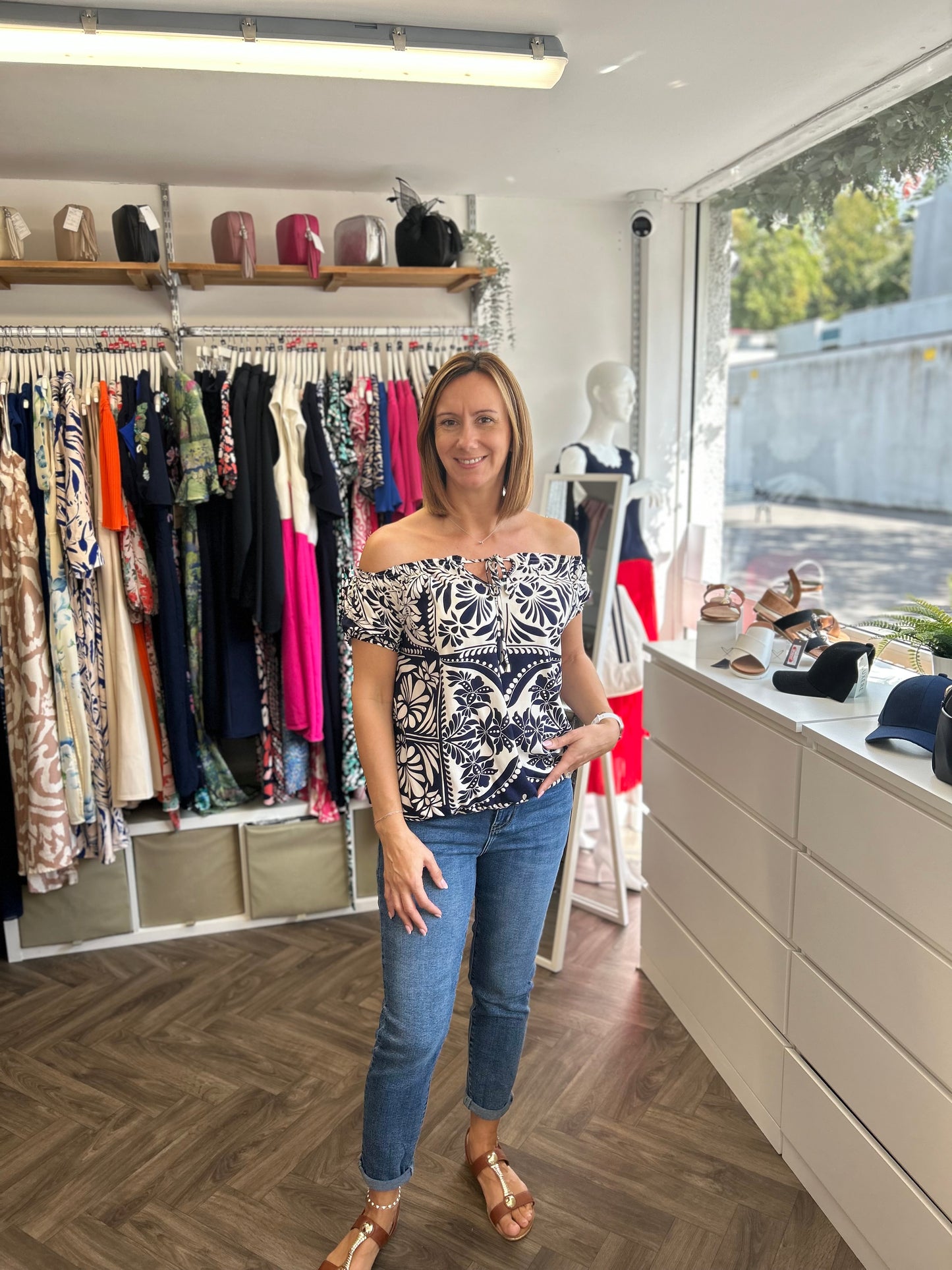DITSY Bardot Top
