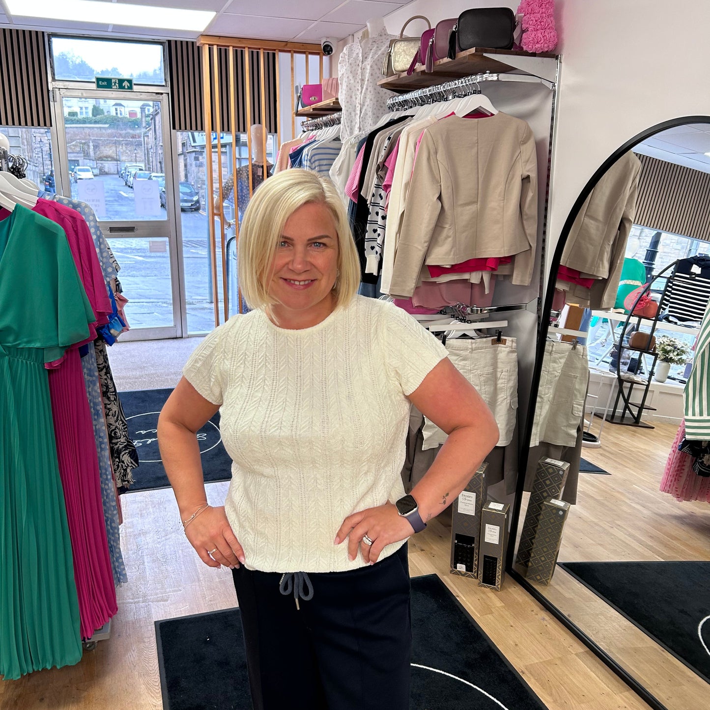 PETAL Cap Sleeve Top