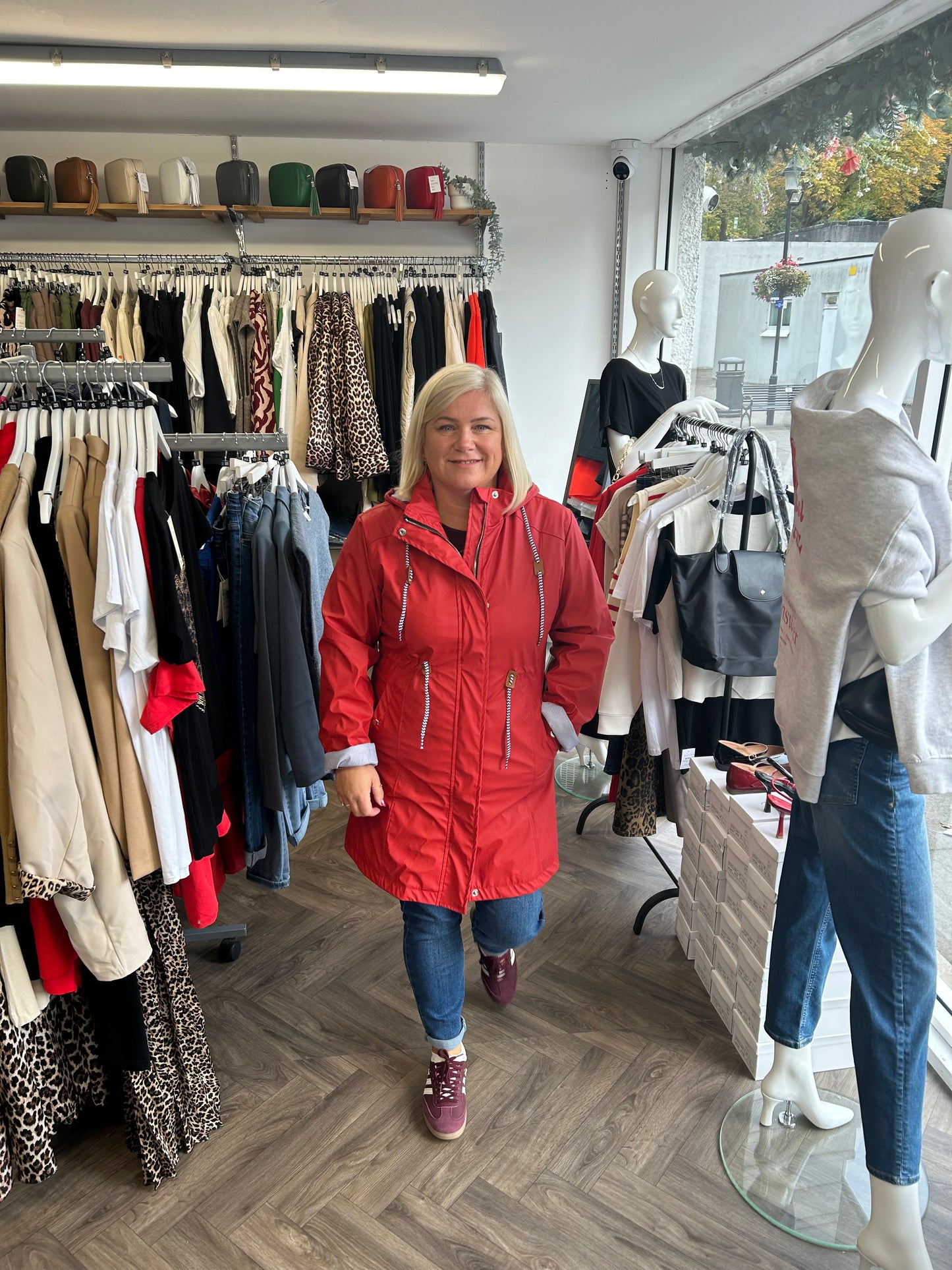 RILEY 3/4 Length Raincoat