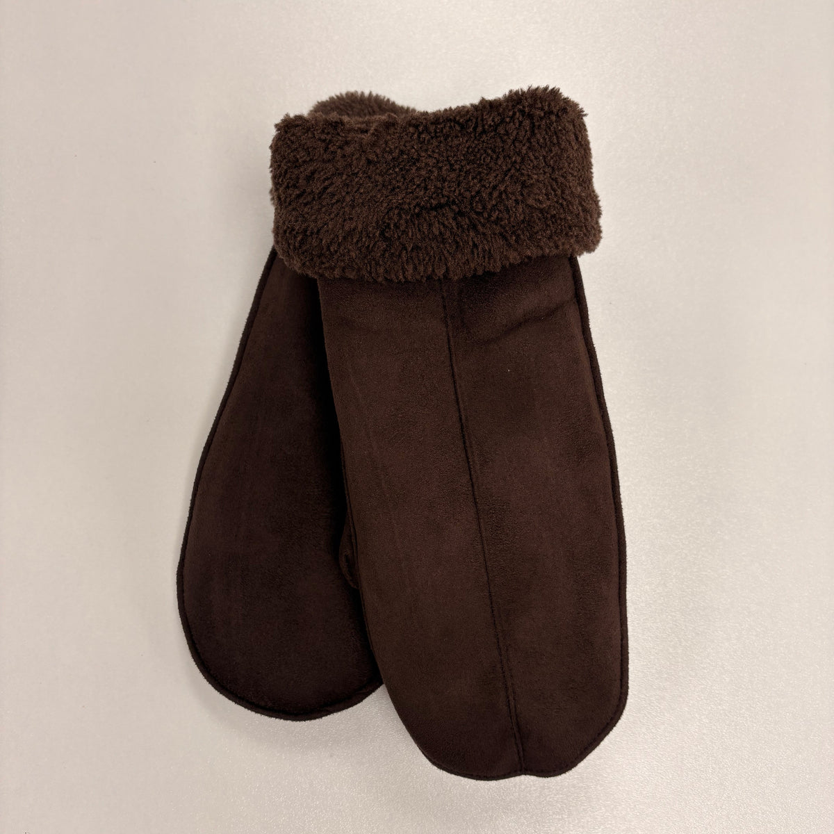 NICKI Faux Suede Mittens