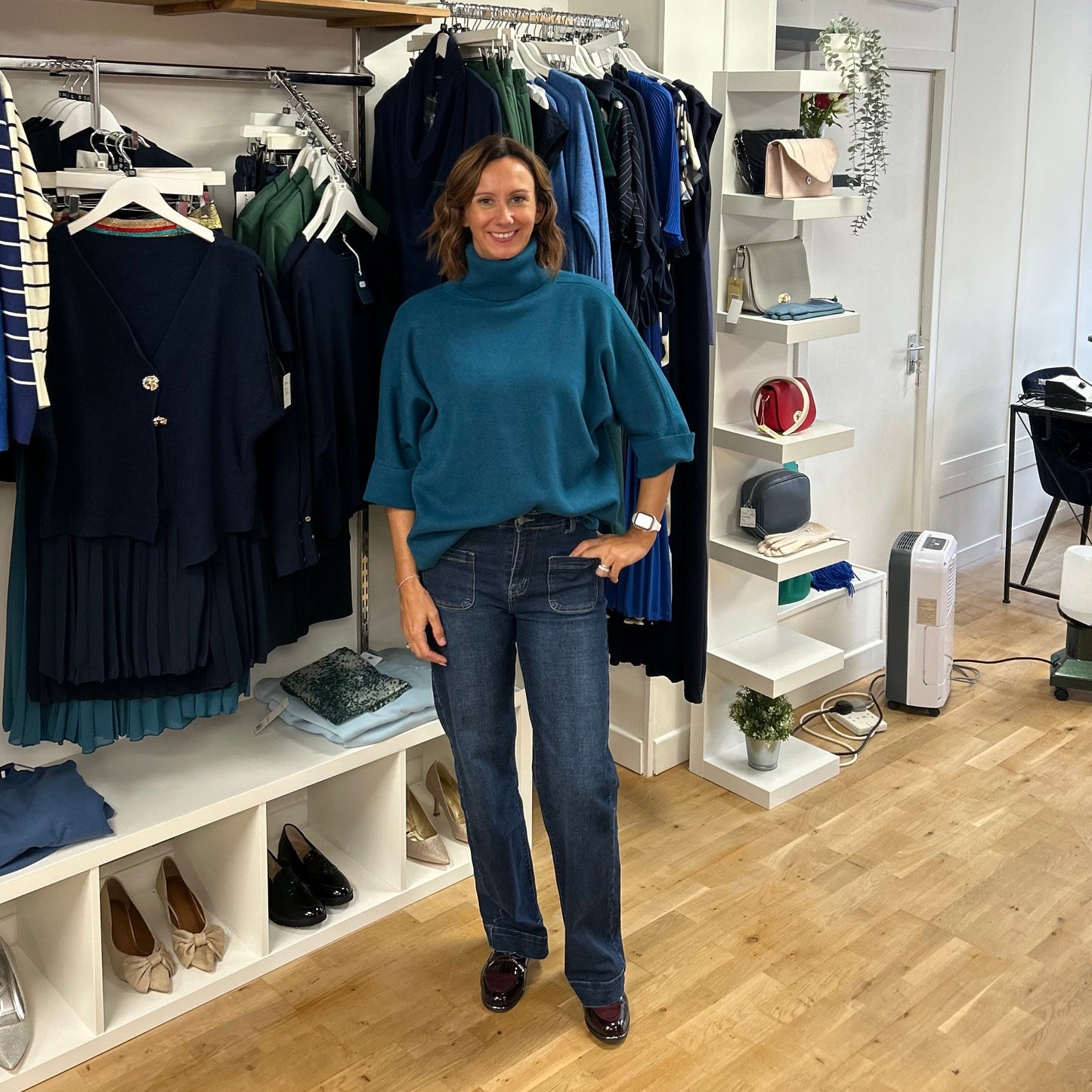 BELLA Roll Neck Jumper