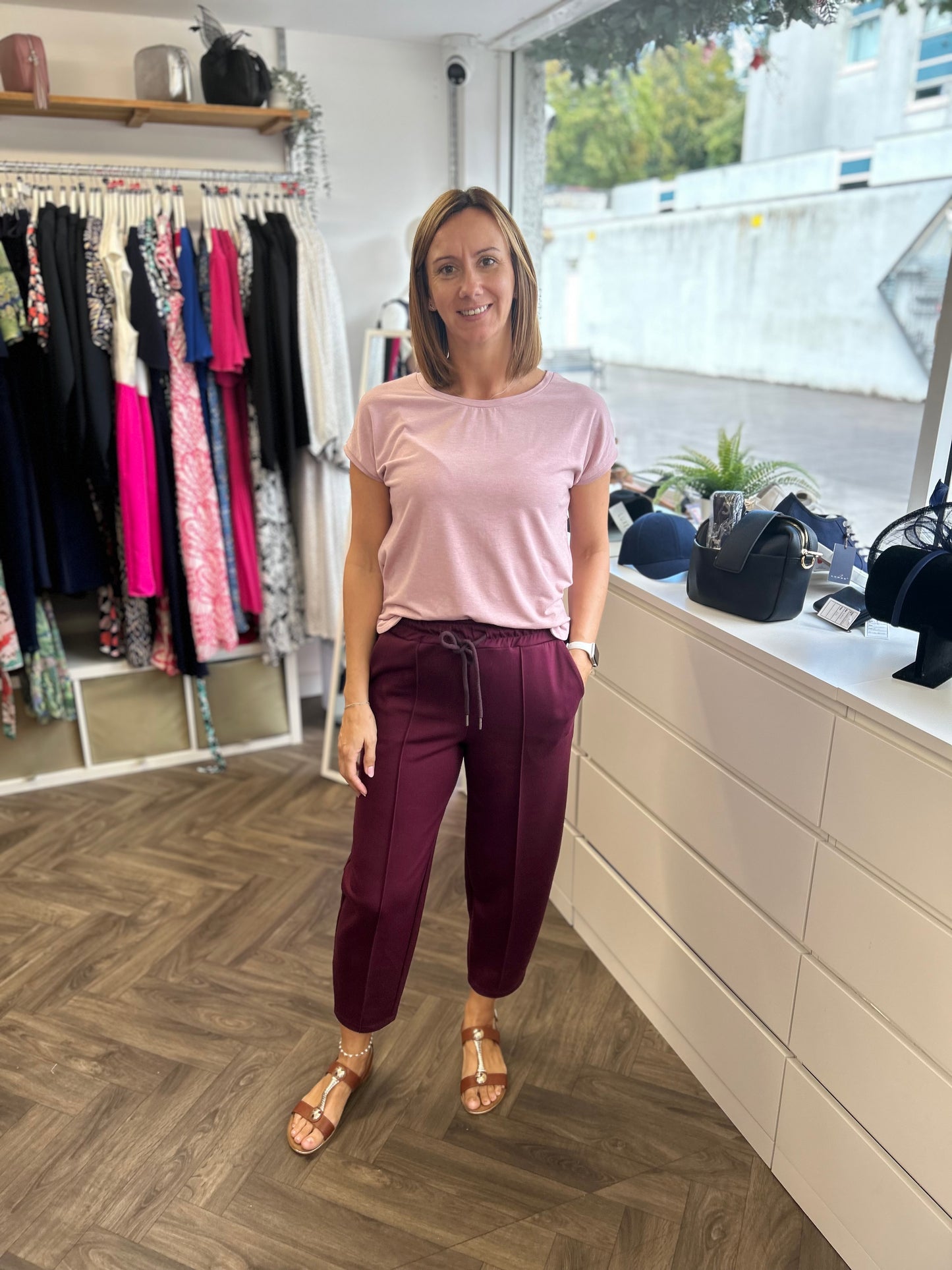 SOPHIA Barrel Trouser