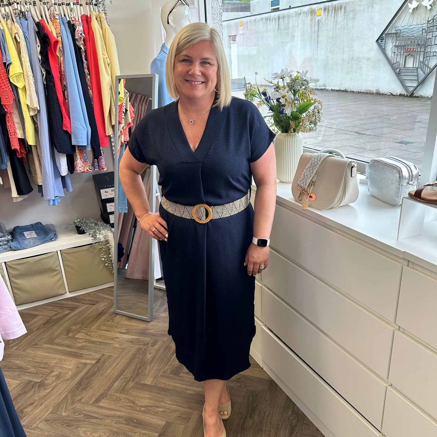 SERENITY 'V' neck dress