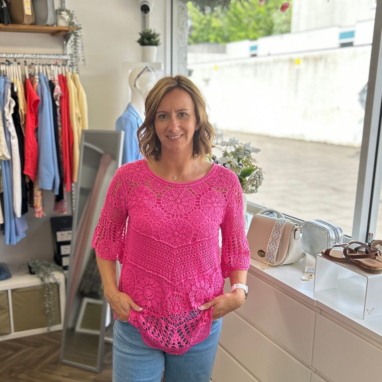 CLARA Crochet Top