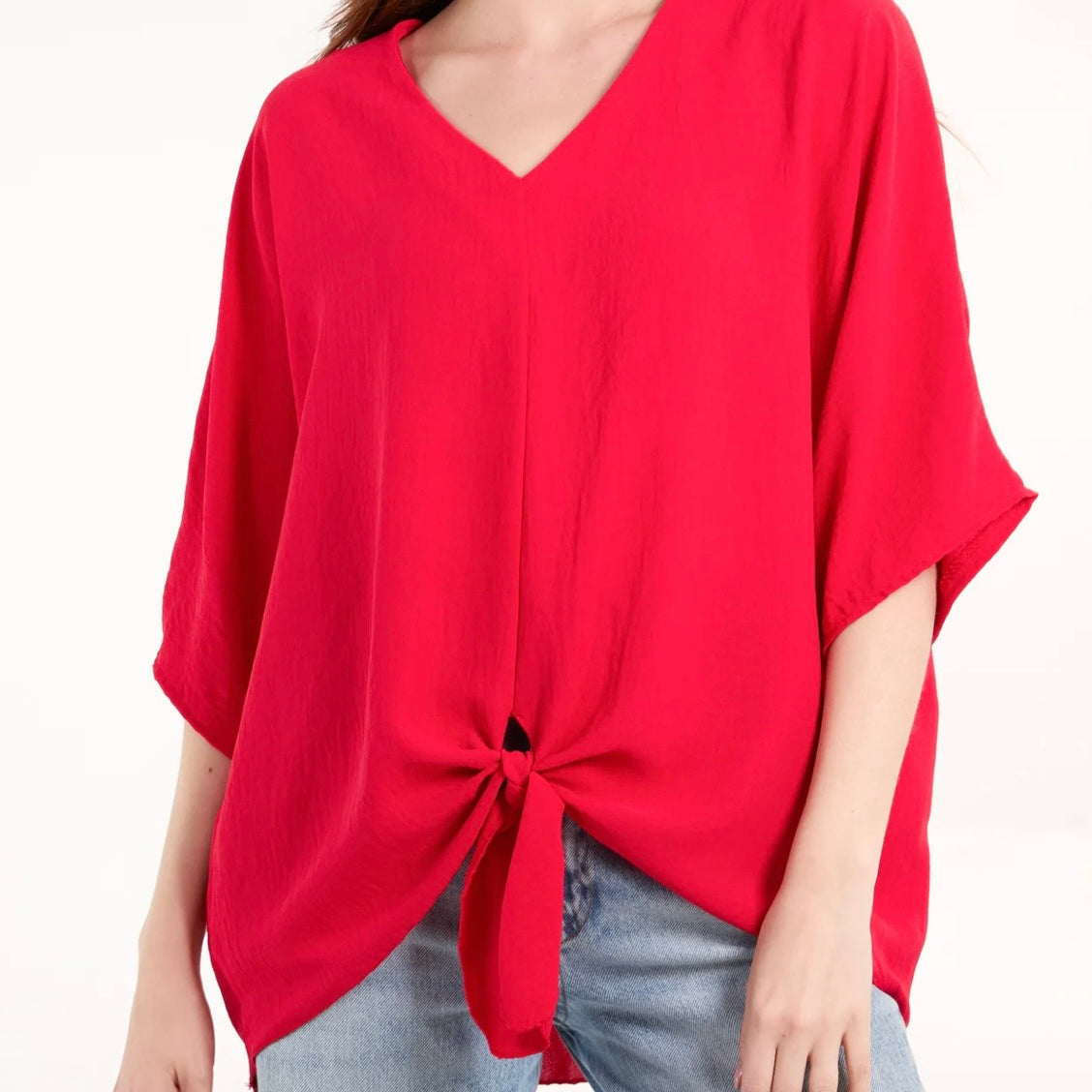 LUCY V Neck Top