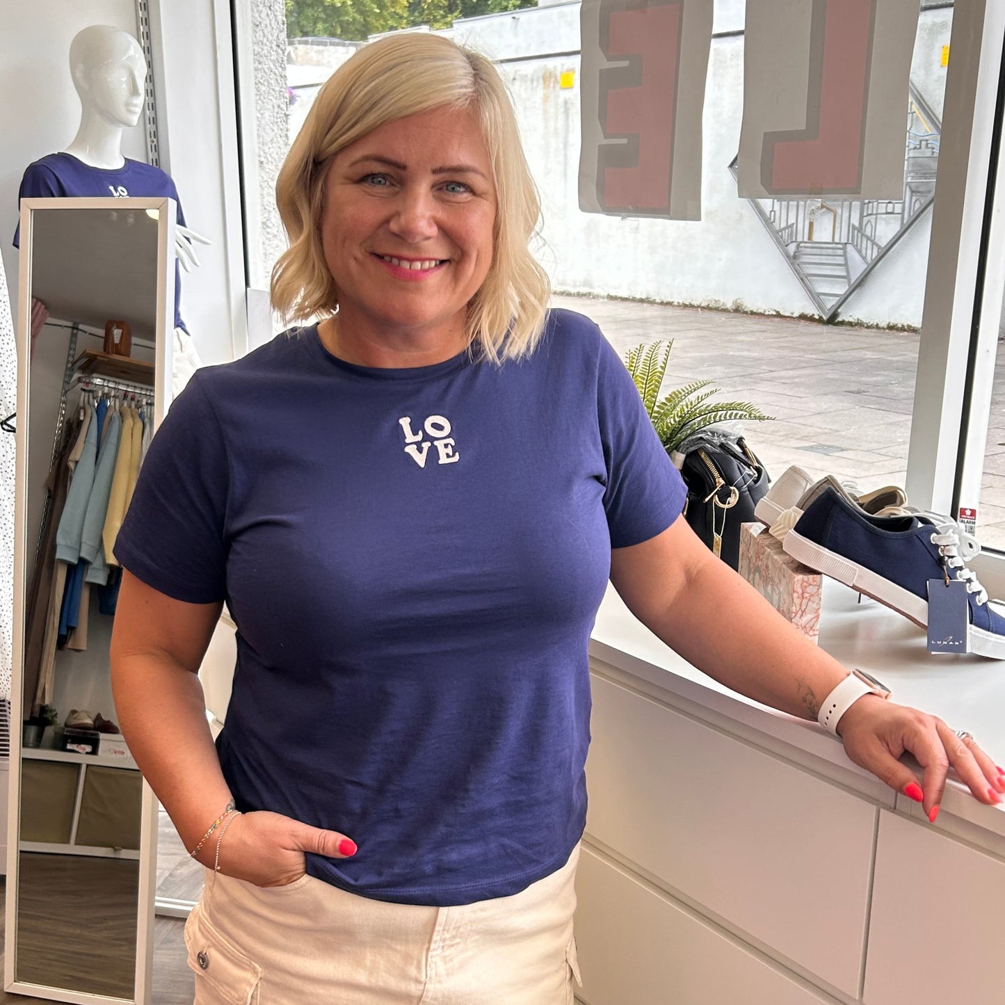 Ichi CAMINO Round Neck T-Shirt