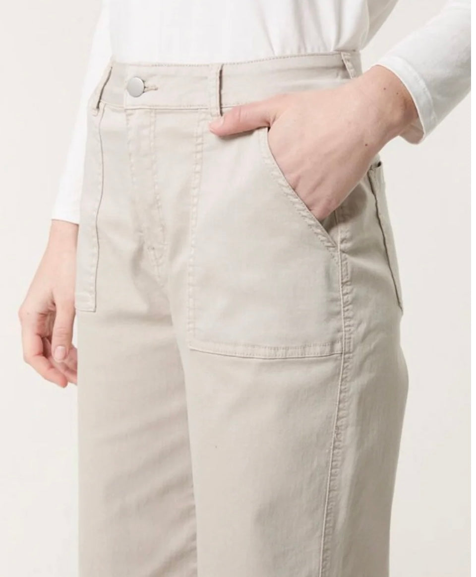 JASMINE Wide Leg Chino