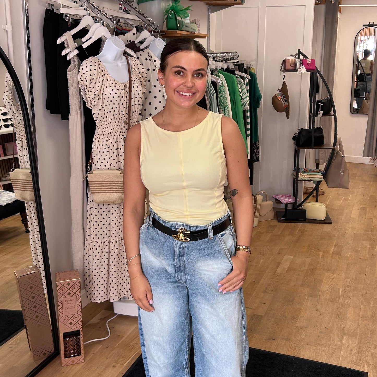 DENISE Denim Top