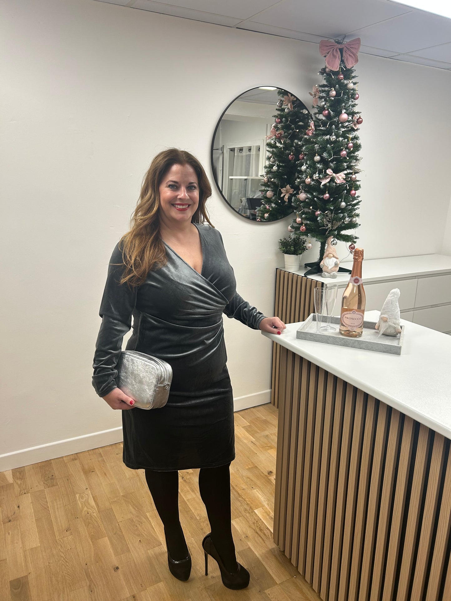 PERLINA Byoung Wrap Style Dress