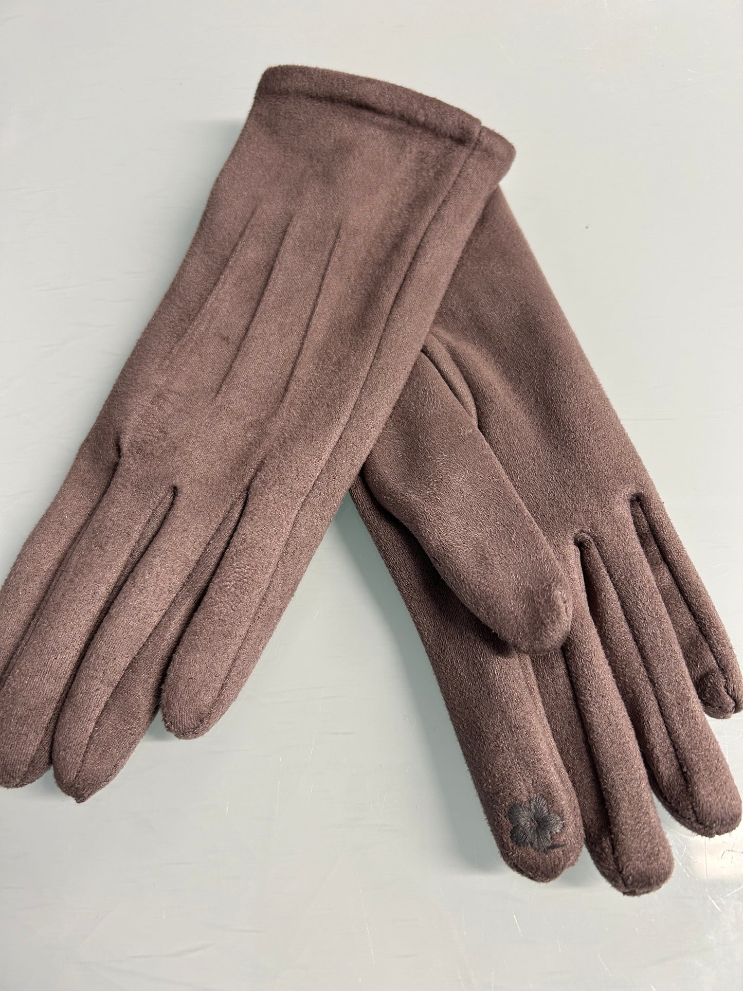 LUXE Faux Suede Gloves