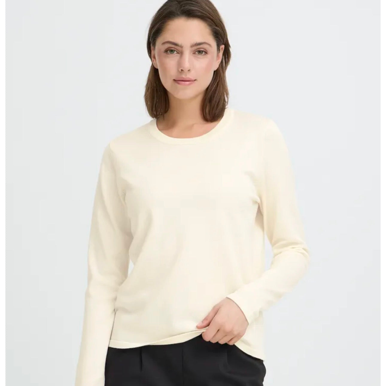LULS Long Sleeve Round Neck Top