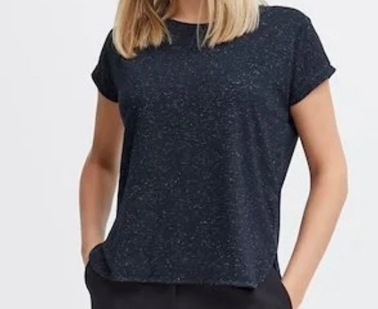 ICHI REBEL Round Neck T-Shirt
