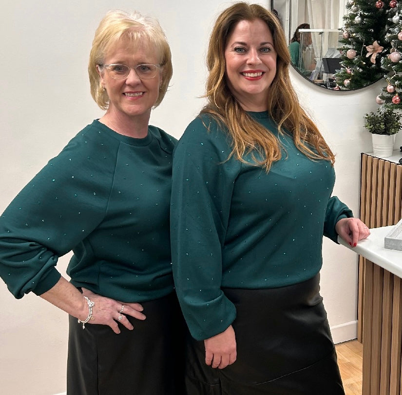 Ichi AMIAS Sparkle Sweatshirt