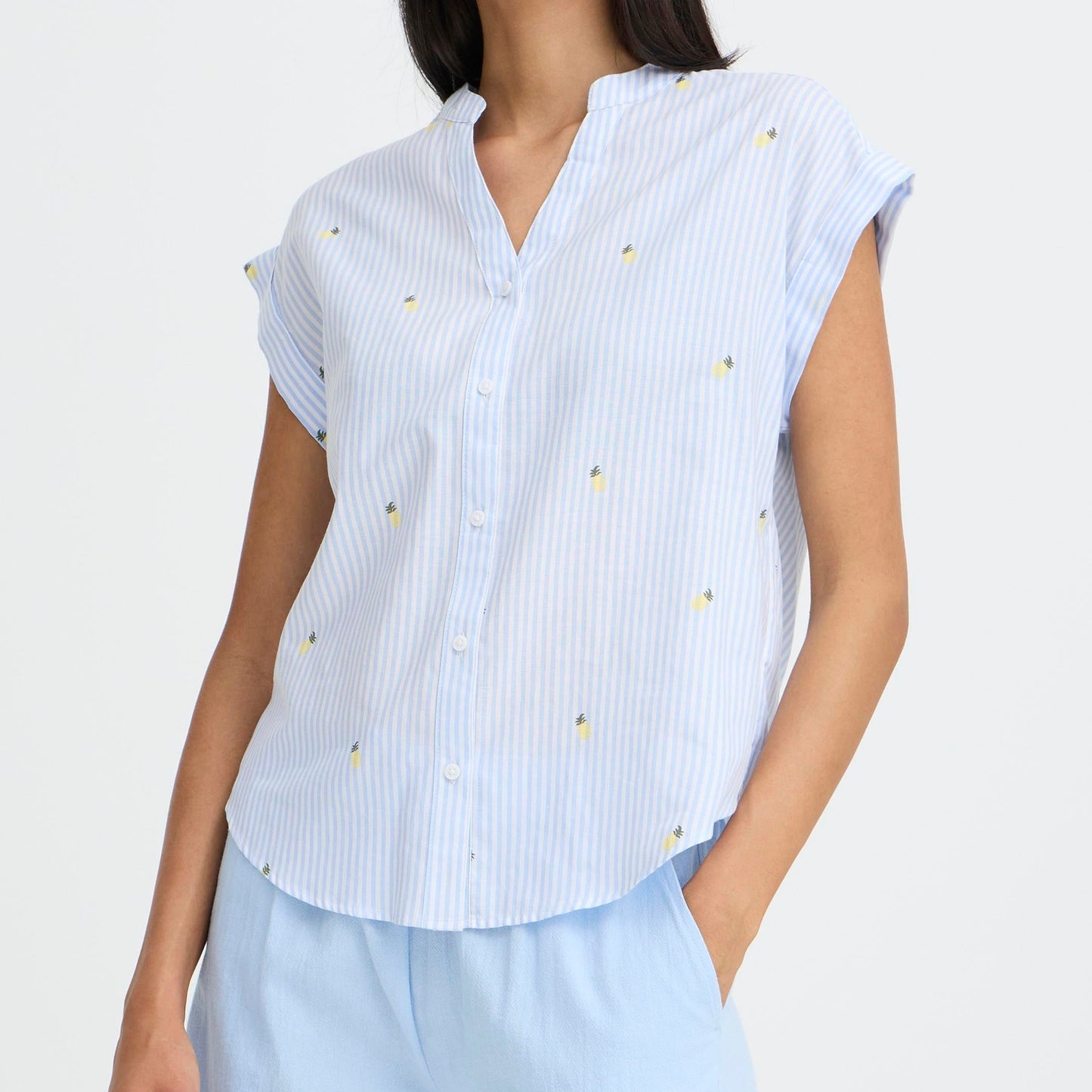 ISILAS Short Sleeve Blouse