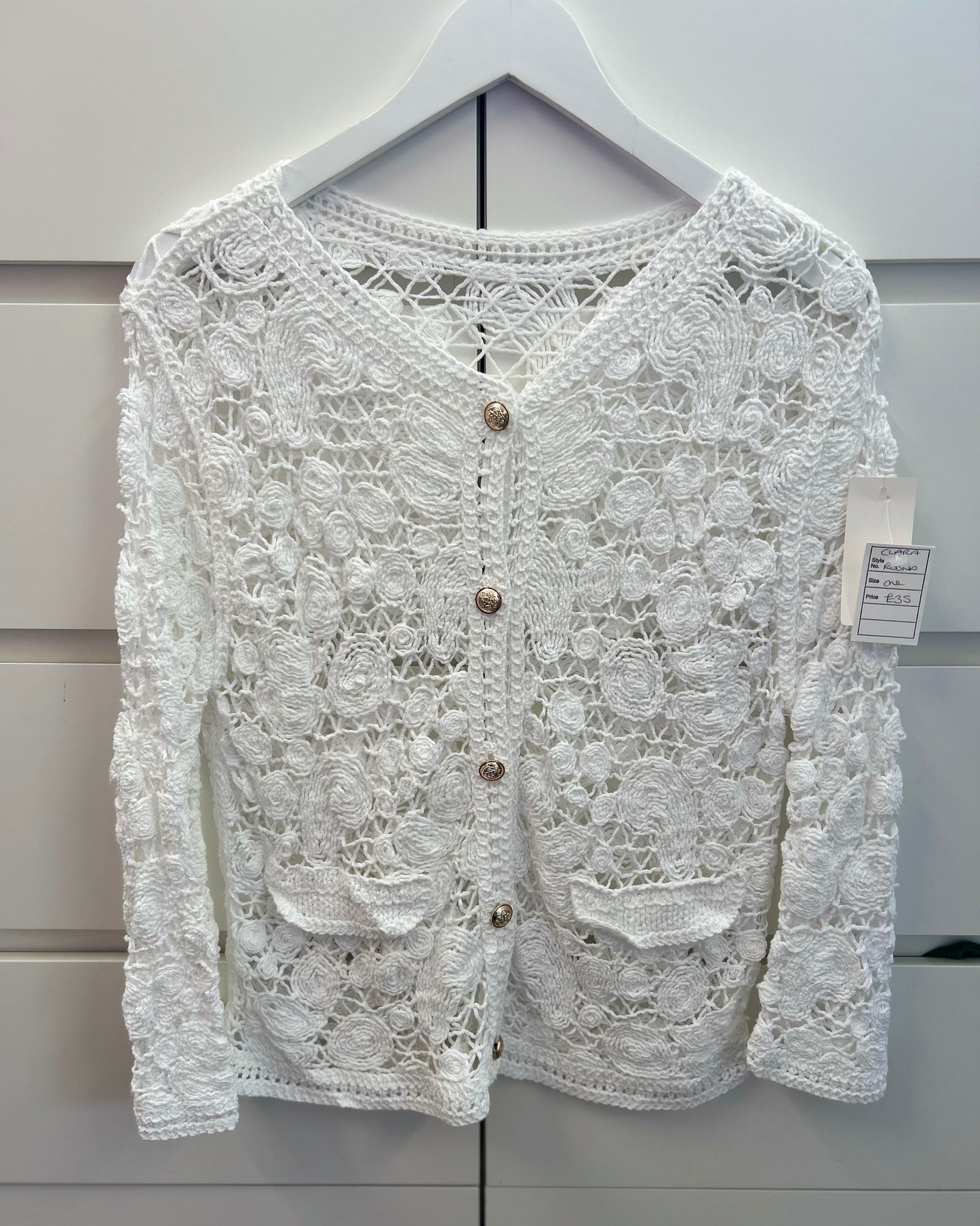 CLARA Crochet Cardigan