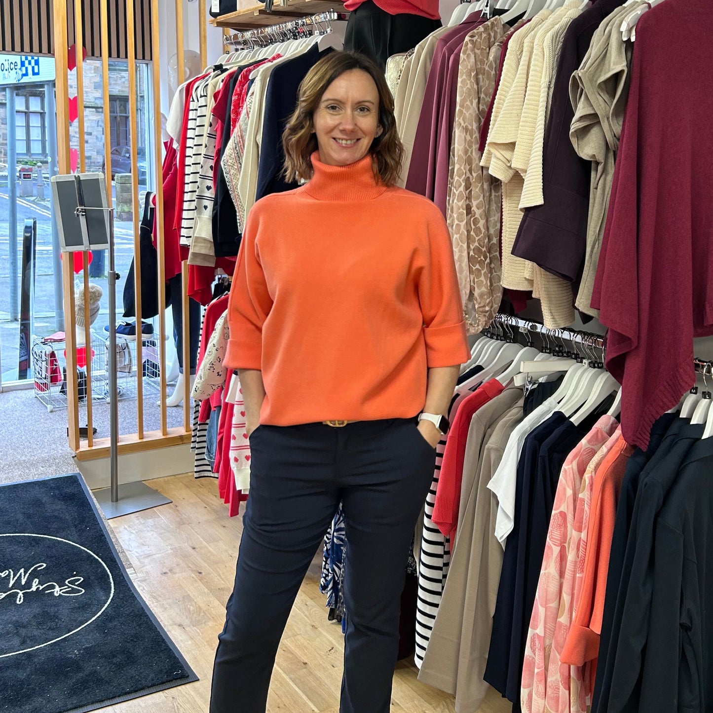 BELLA Roll Neck Jumper