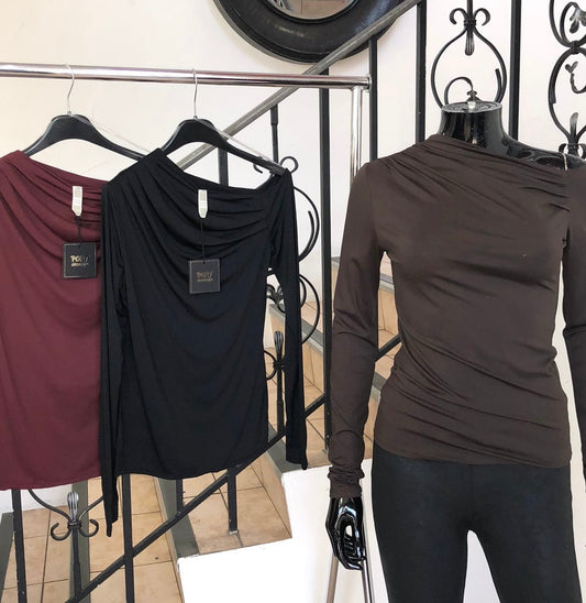 HALLIE Long Sleeve Top