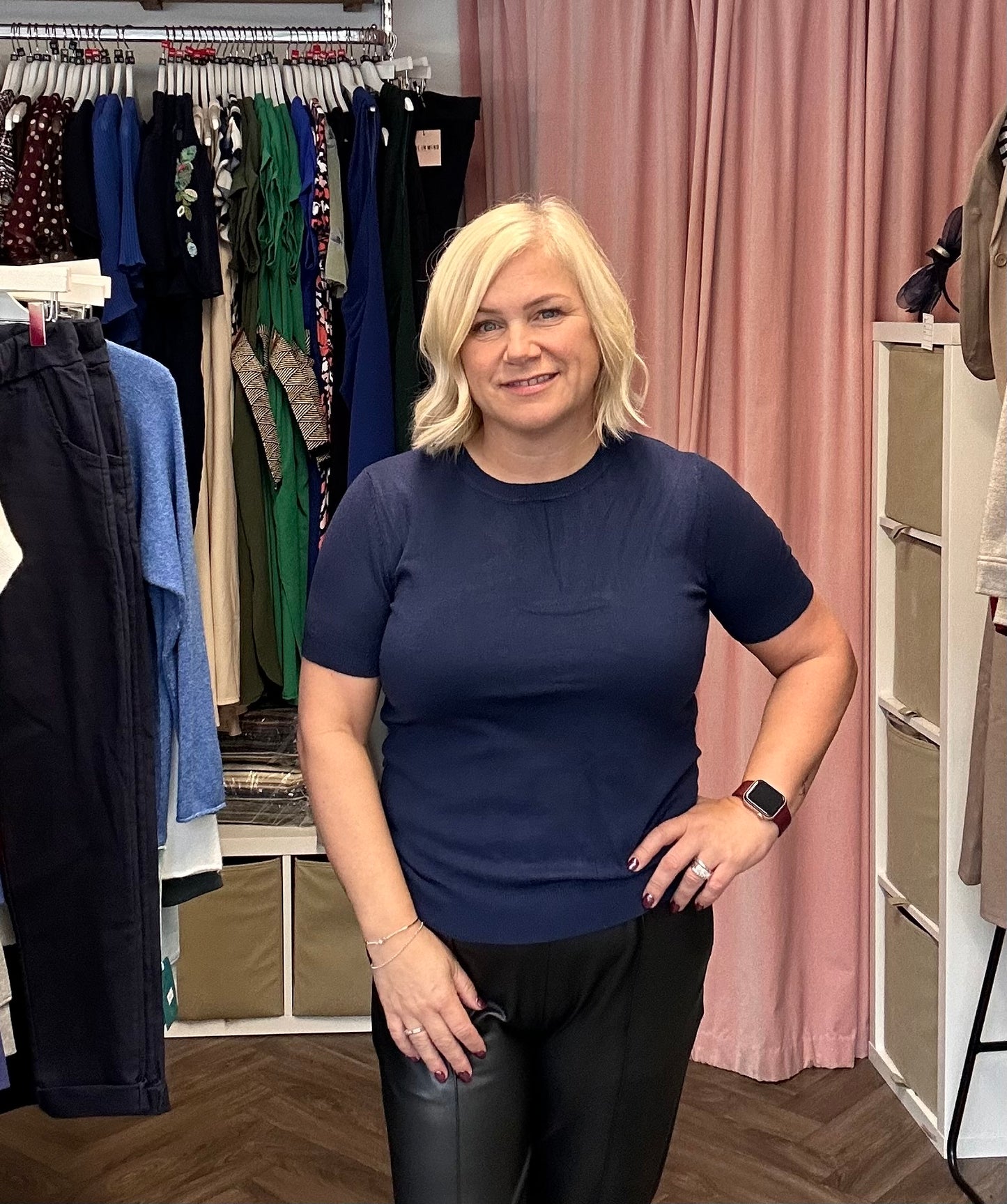 MEGAN Short Sleeve Jumper