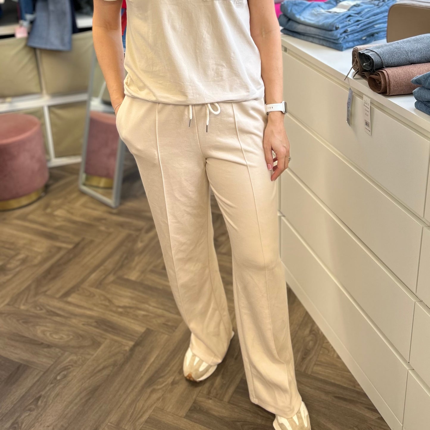 SOPHIA Stretch Wide Leg Trouser