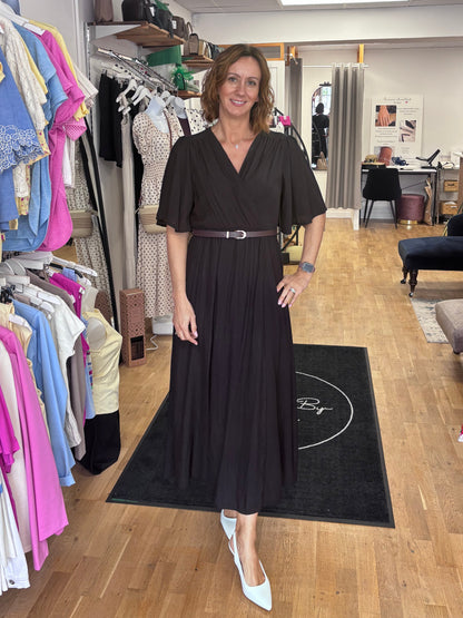 ROMY Faux Wrap Maxi Dress