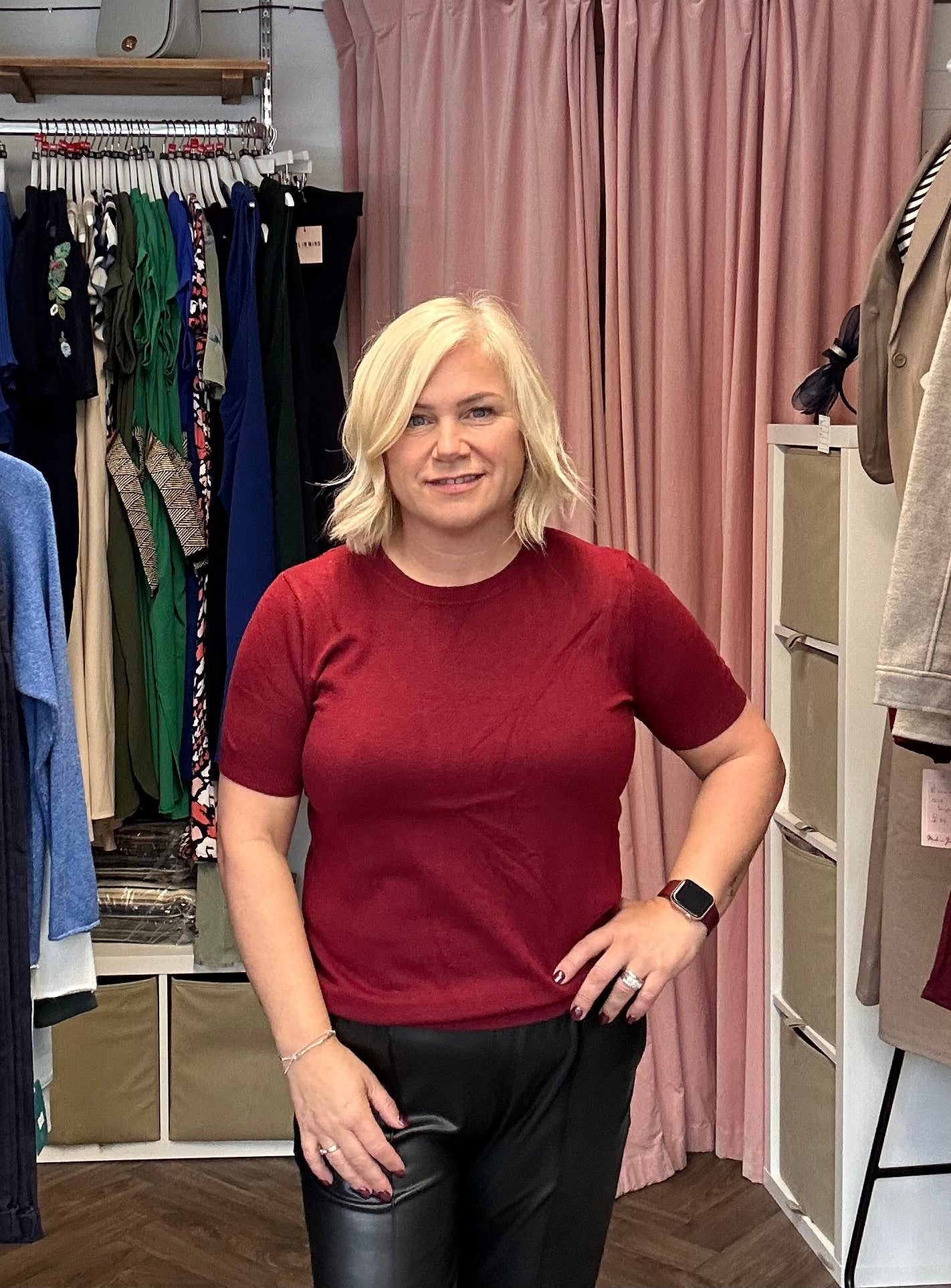 MEGAN Short Sleeve Jumper