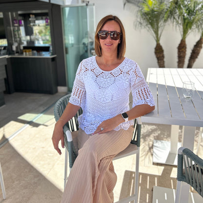 CLARA Crochet Top