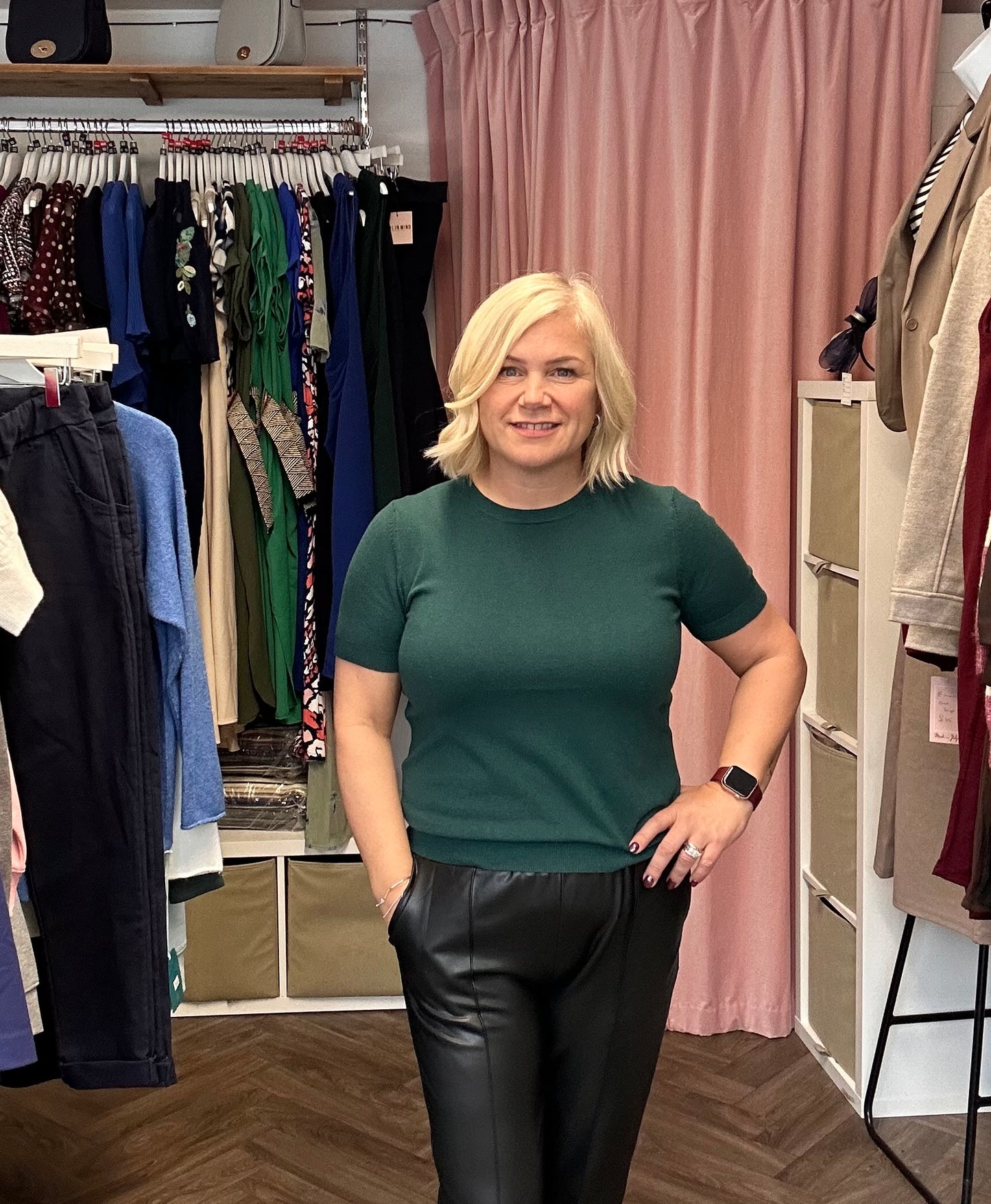 MEGAN Short Sleeve Jumper