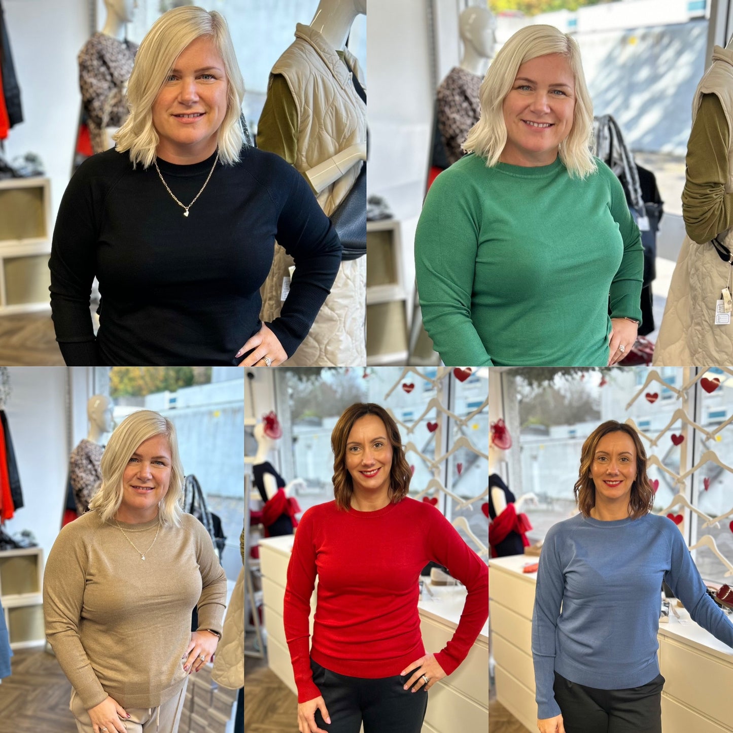 B Young MORLA Round Neck Jumper