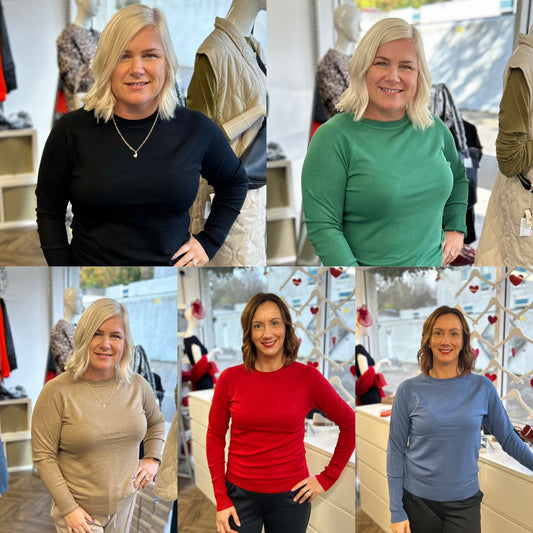 B Young MORLA Round Neck Jumper