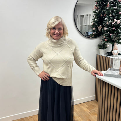 JULIE Cowl Neck Jumper