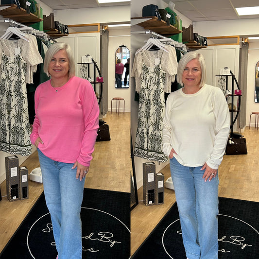 LULS Long Sleeve Round Neck Top