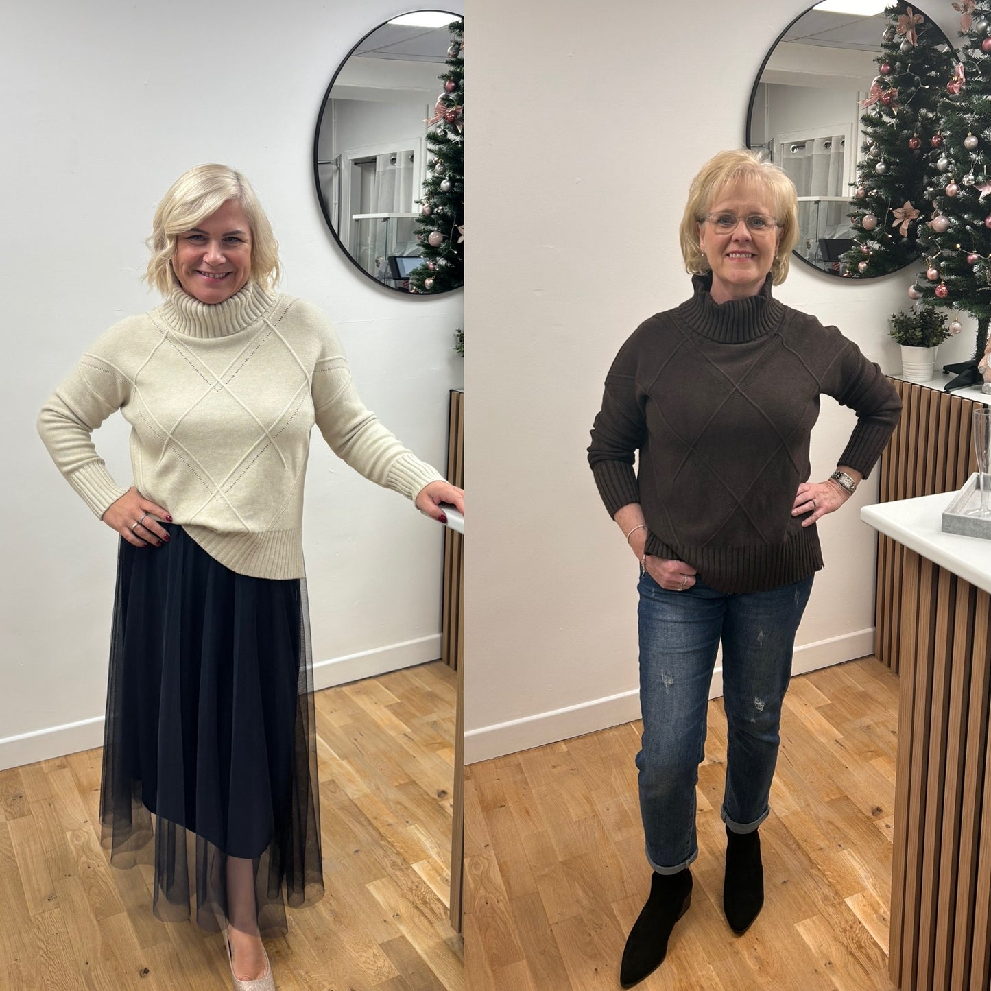 JULIE Cowl Neck Jumper