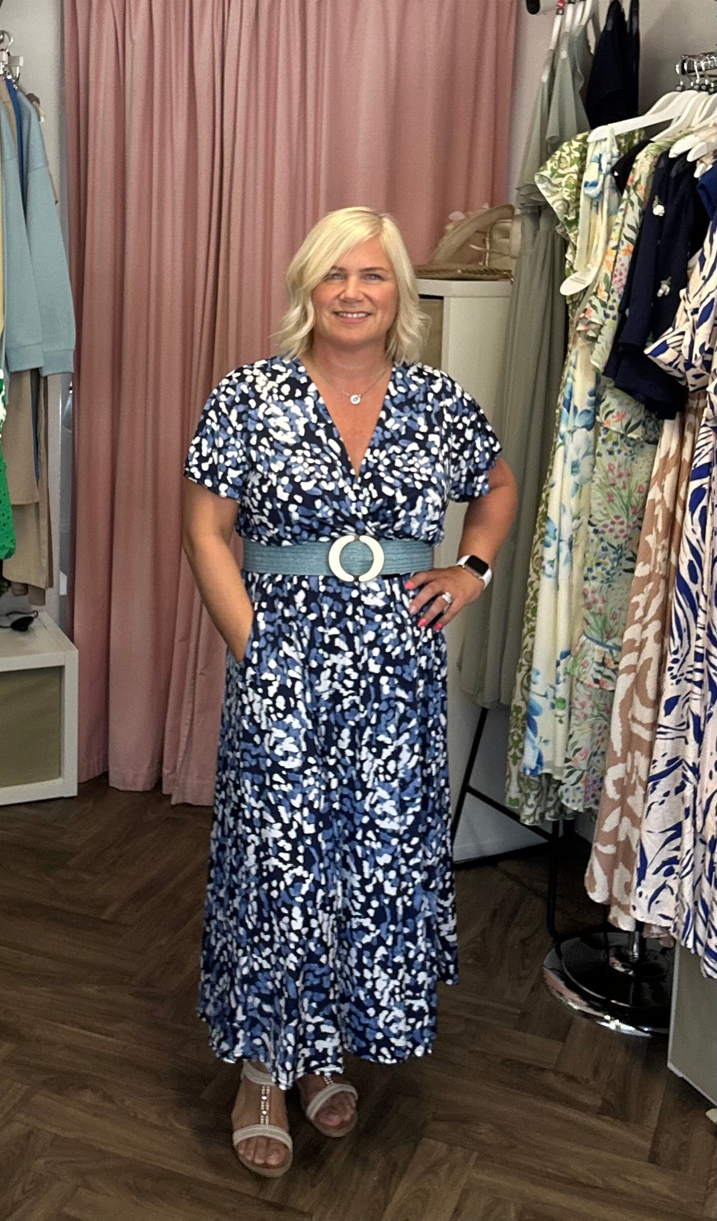 MAISIE Magic Wrap style dress
