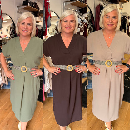 SERENITY 'V' neck dress
