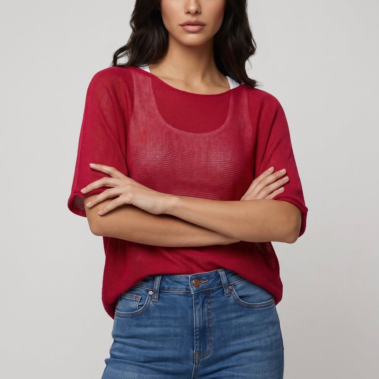 PETAL Fine Knit Top