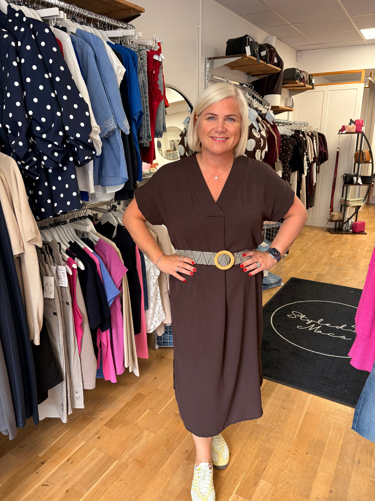 SERENITY 'V' neck dress