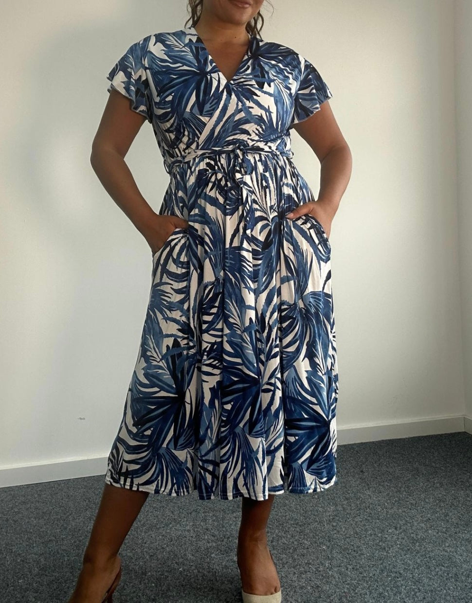 MAISIE Magic Wrap style dress