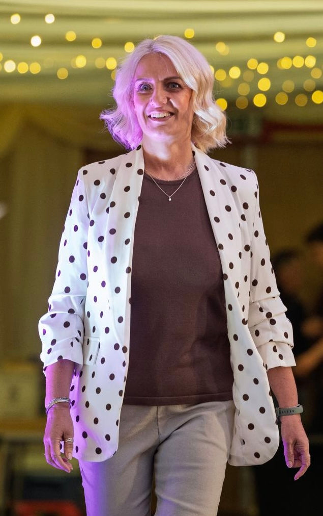 ISLA Polka Dot Blazer