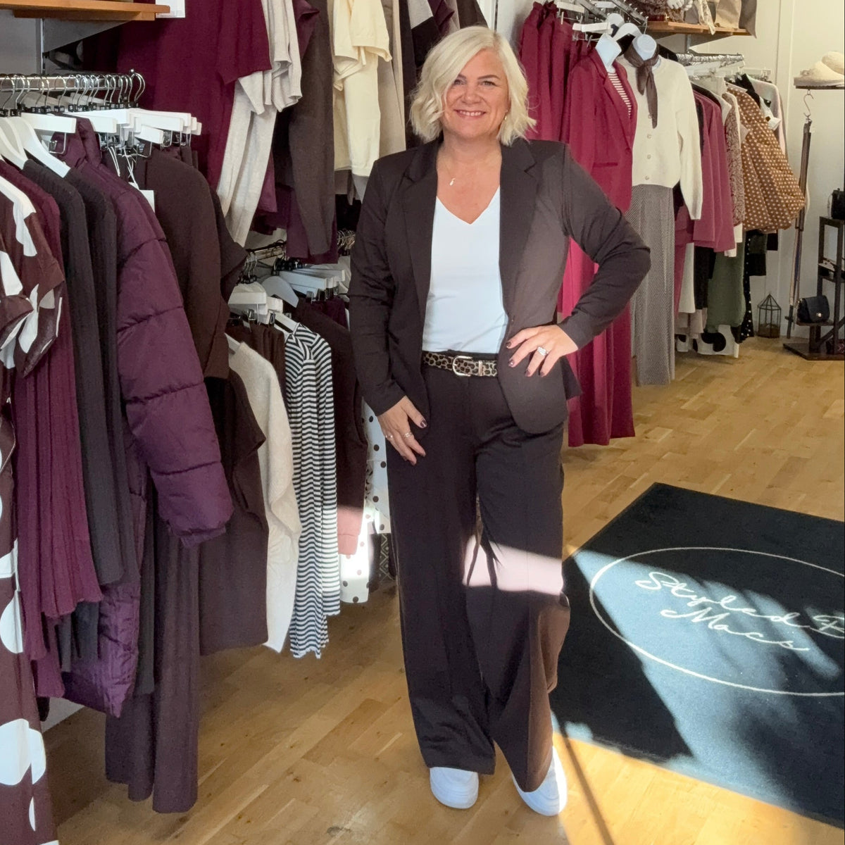 ICHI Kate Wide Leg Trouser