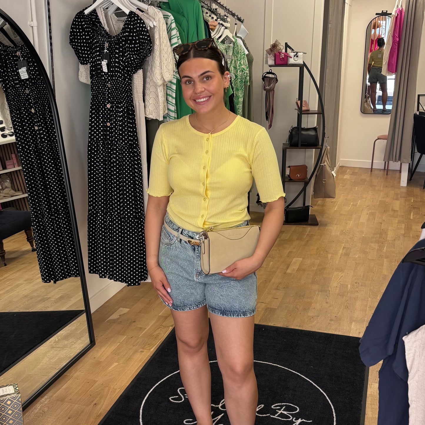 PRISELLA Short Sleeve Top
