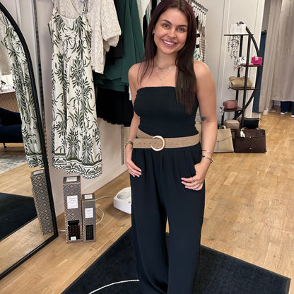 MADDIE Bardot Jumpsuit