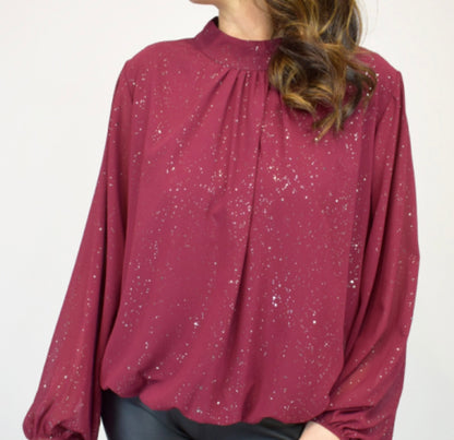 DOLLY High Neck Blouse