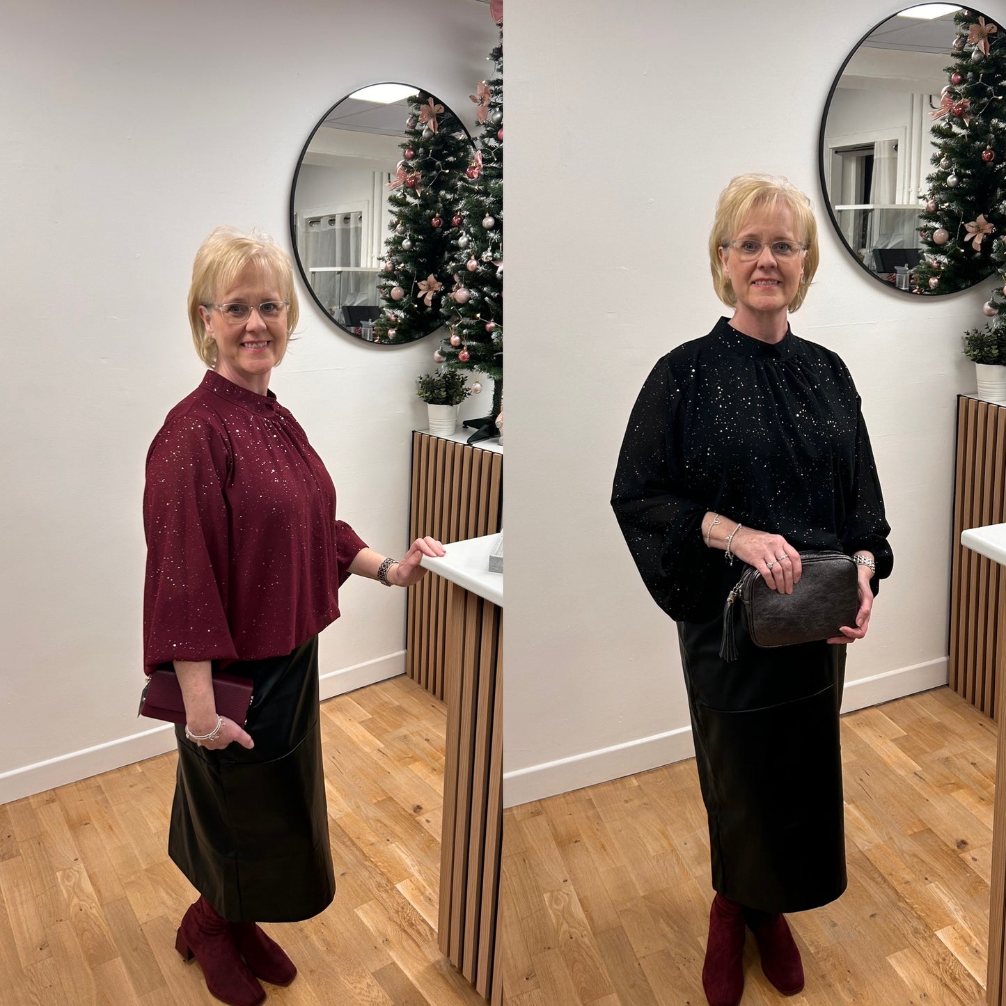 DOLLY High Neck Blouse