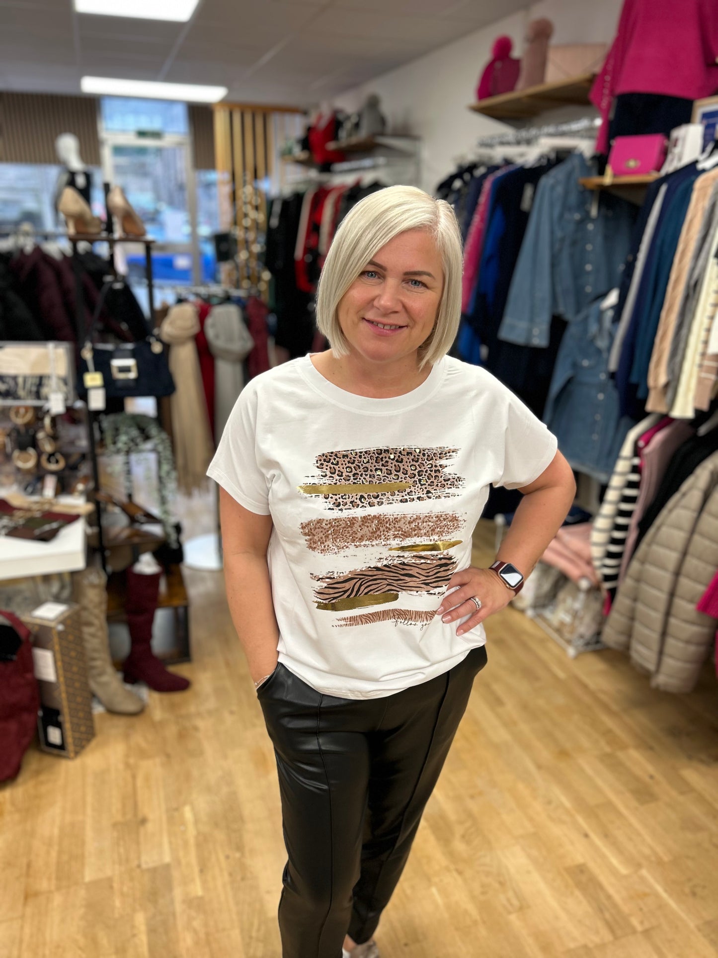 TONI Patterned T-Shirt