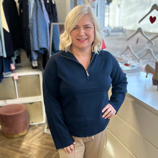 LOTTIE Half Zip Jumper