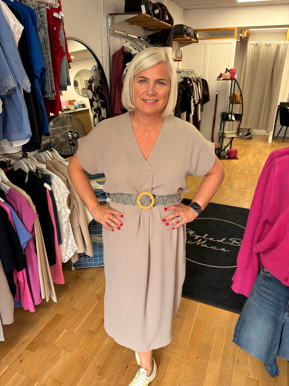 SERENITY 'V' neck dress